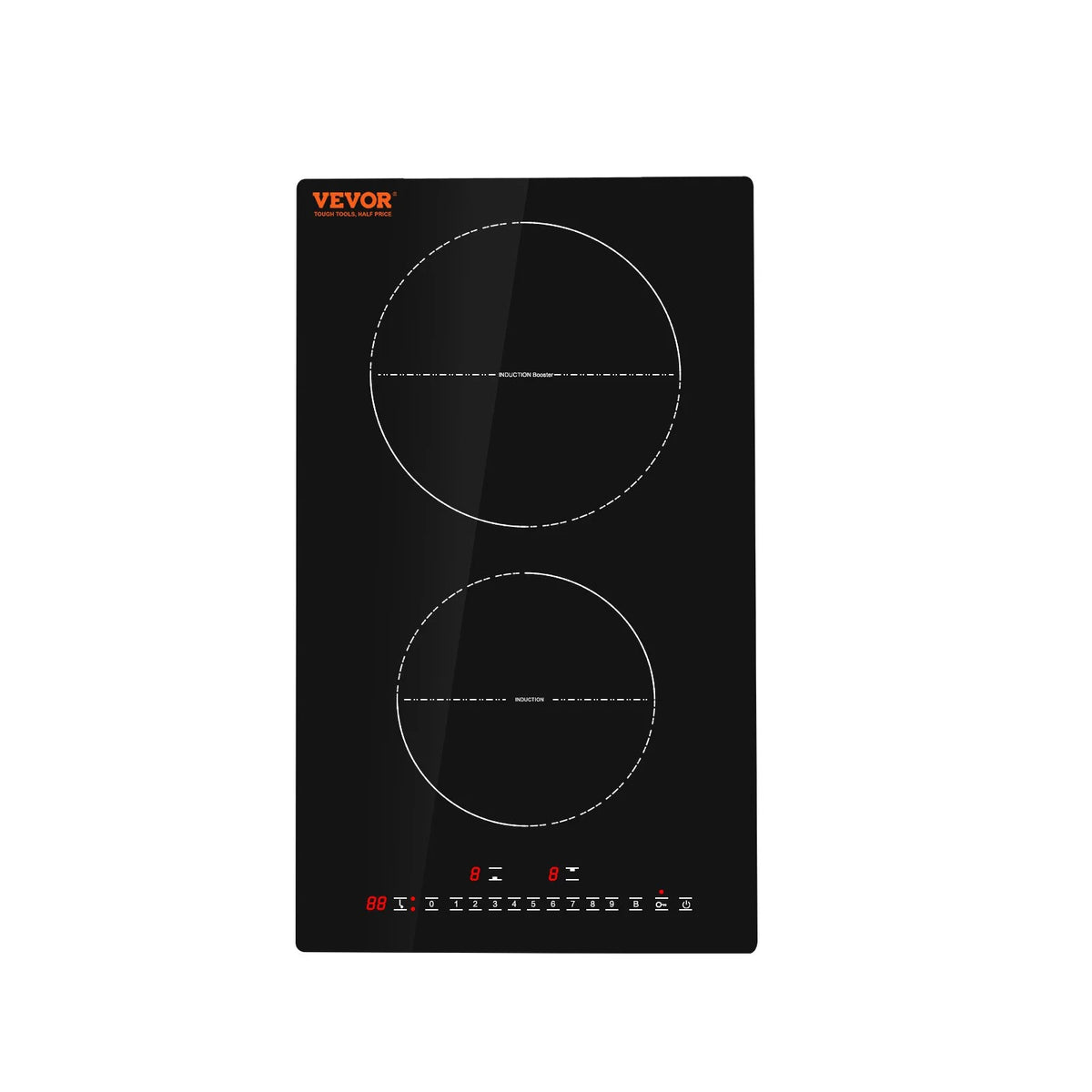 12'' 2 Burner Electric Induction Cooktop D265474