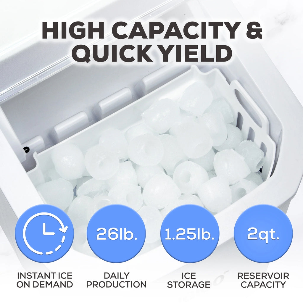 Automatic Self-Cleaning Ice Maker V8706