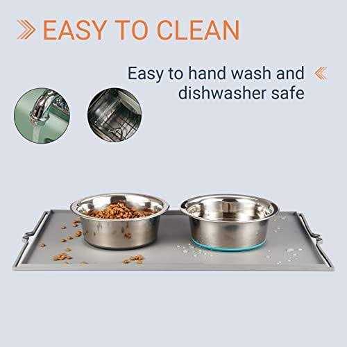 Stainless Steel Anti-Slip Dog Bowls Q934