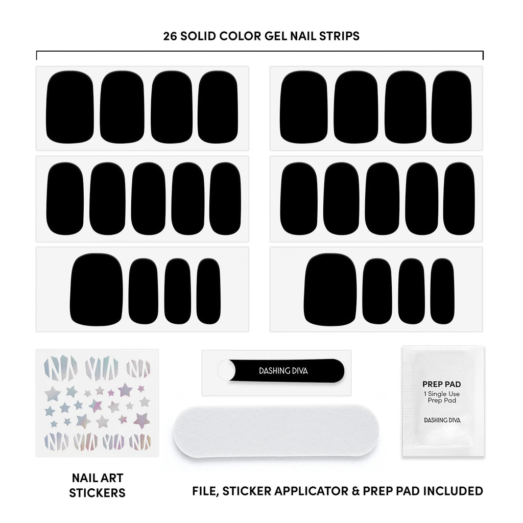 Ultra Shine Gel Nail Strips and Stickers, 26 Count W76142