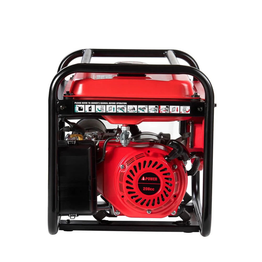 4000W Gasoline Generator With Wheel Kit D14965