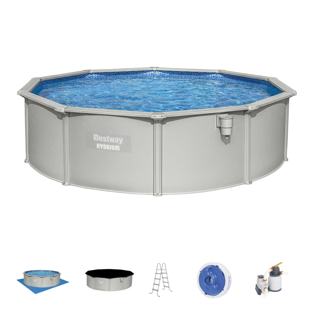 24'x12'x52 Oval Above Ground Swimming Pool Set U858654