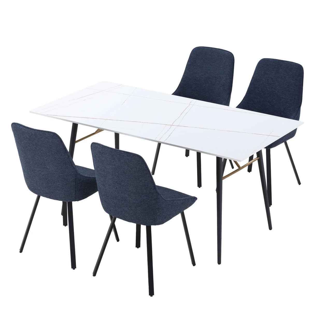 White Porcelain Top Dining Table U6923