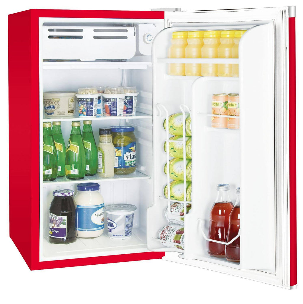 Red 3.2 Cu ft Single Door Mini Fridge M309