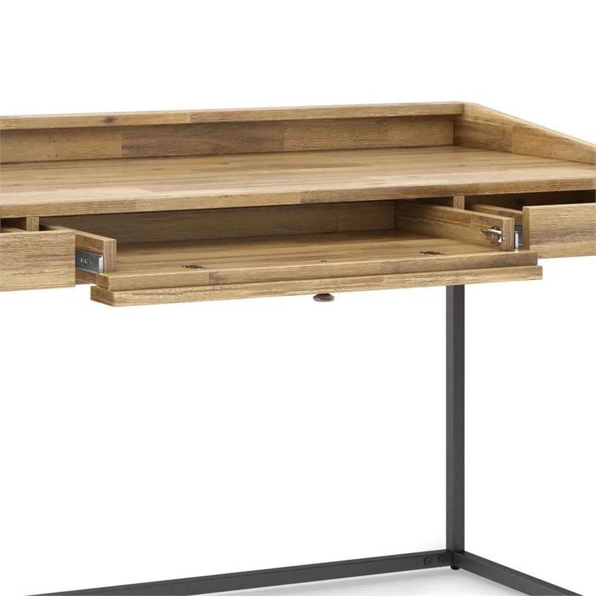 60" Solid Wood Modern Computer Desk T7836