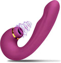 3 in 1 Vibrator with 10 Vibrating 5 Flapping 5 Sucking Modes Y358
