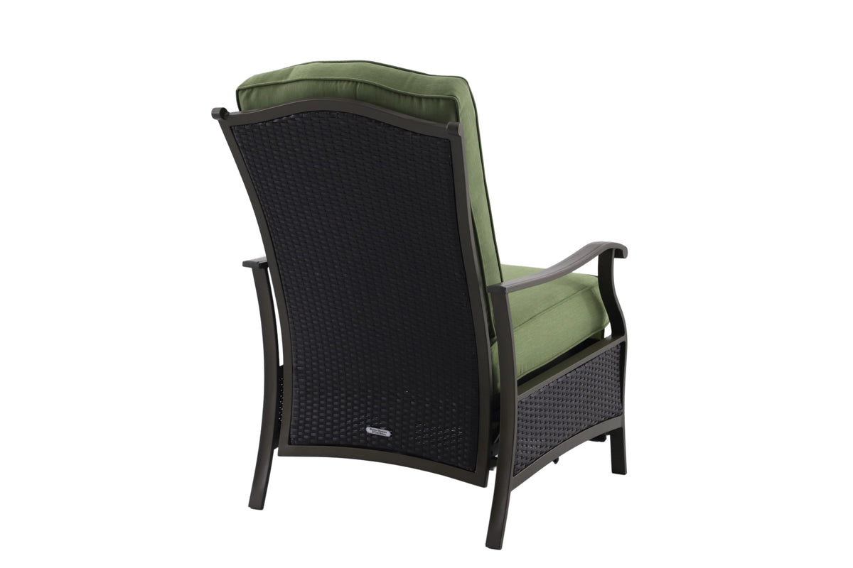 Steel Outdoor Recliner with Cushions V772207