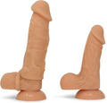 Silicone Penis Extender 6" L x 1.5" W Tan K905