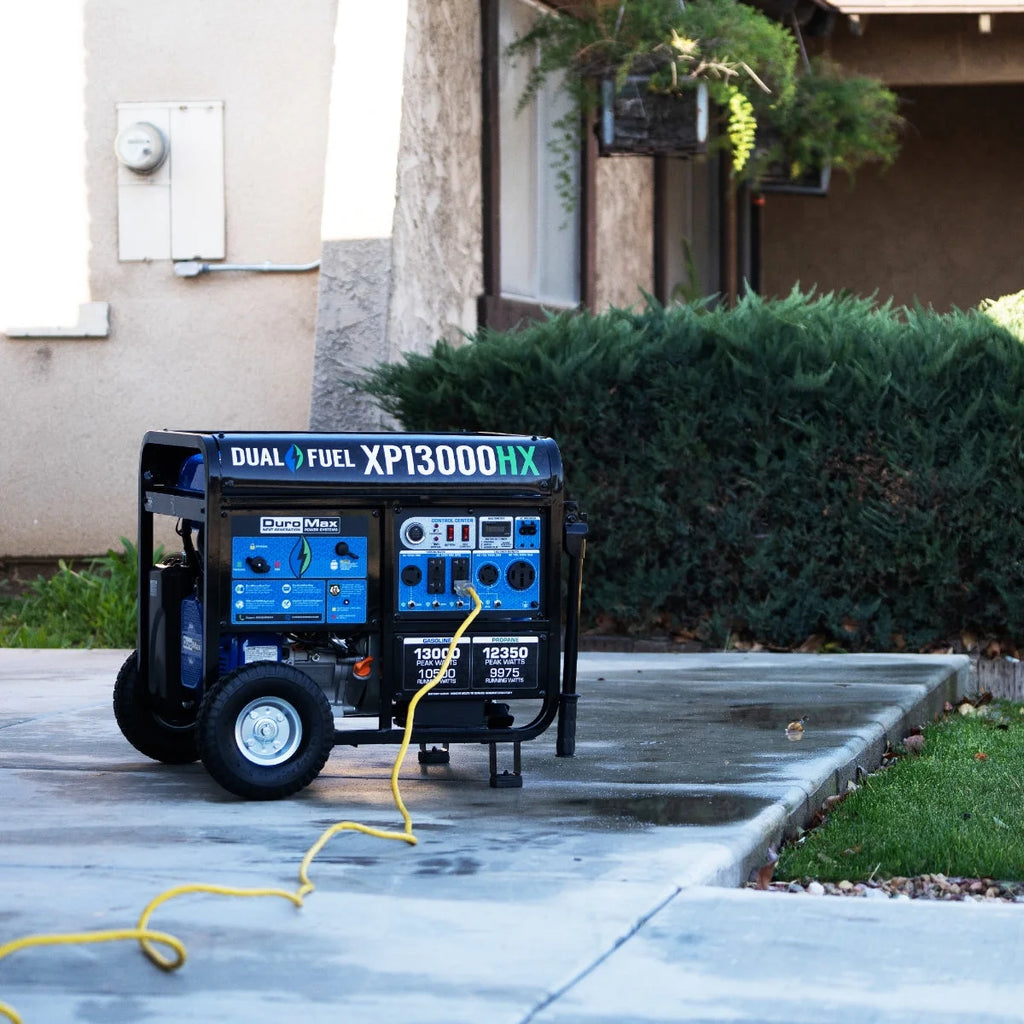 13,000 Watt Dual Fuel Portable Generator Q896