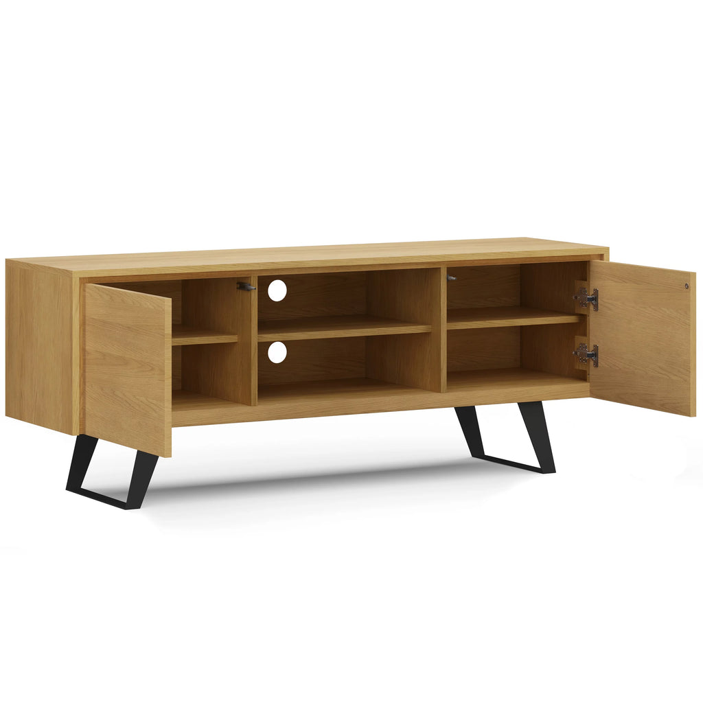 63 inch Oak TV Media Stand F191194