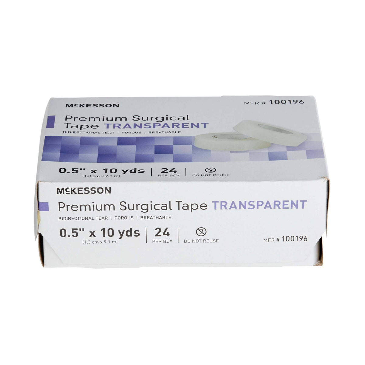 Water Resistant Plastic Medical Tape 1/2 inch x 10 Yard L34466