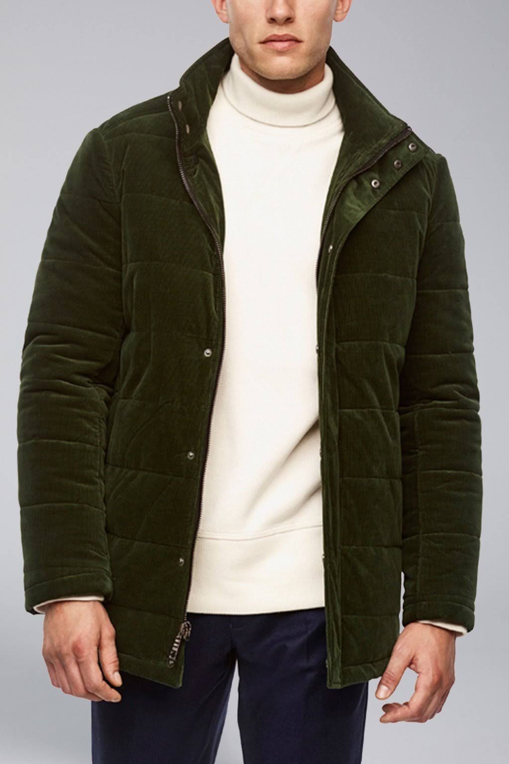 Olive Car Coat W15708