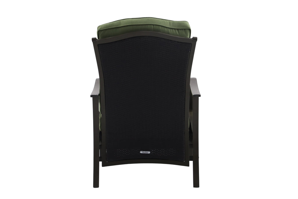Steel Outdoor Recliner with Cushions V772207