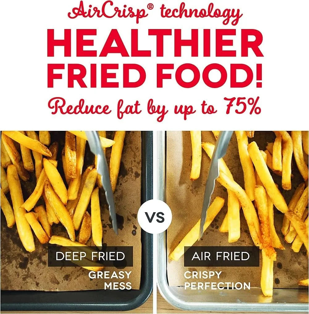 2.6Qt Non-Stick Electric Air Fryer L97035