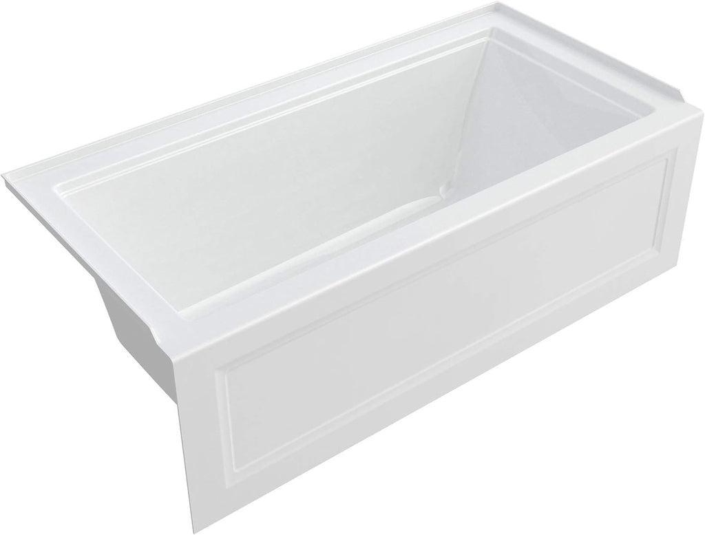 60x30 Bathtub Left Drain White Y669