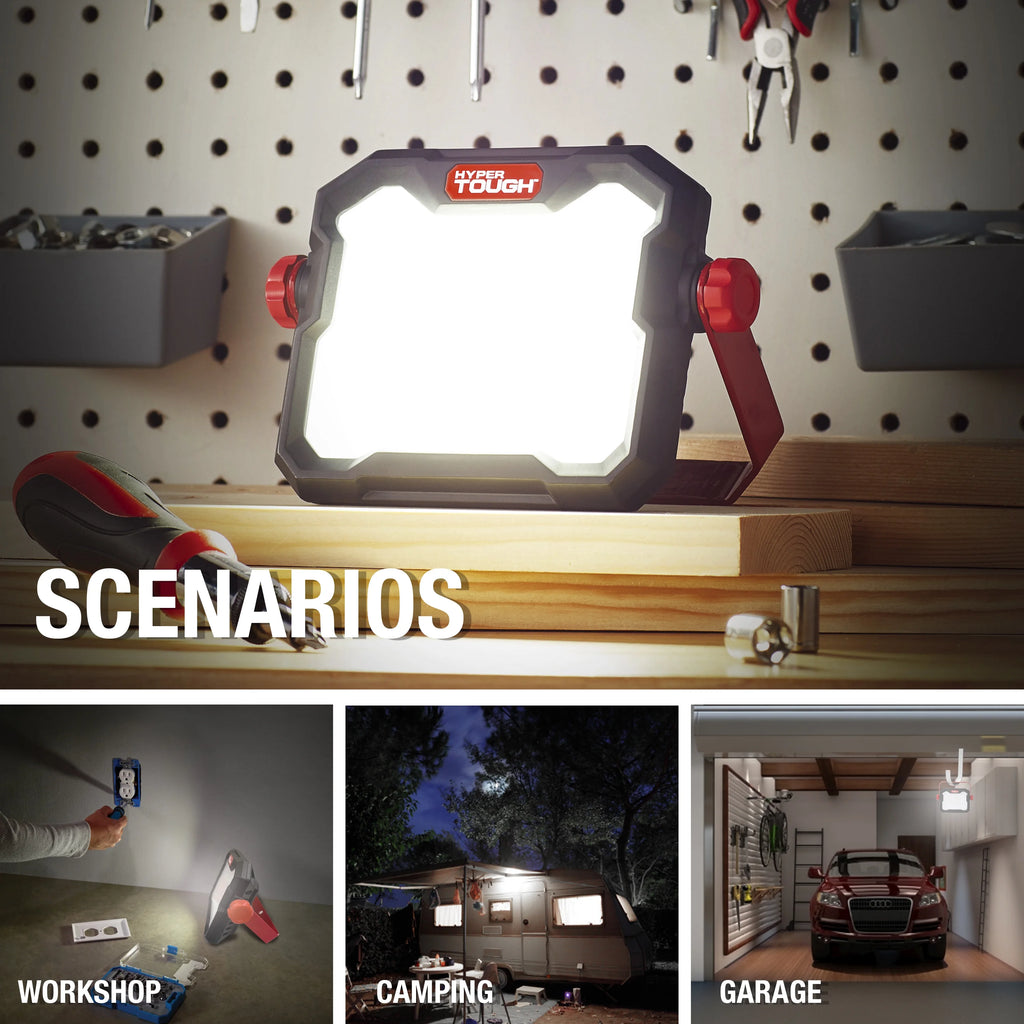 50W LED 5000 Lumen Rechargeable Work Light H4561