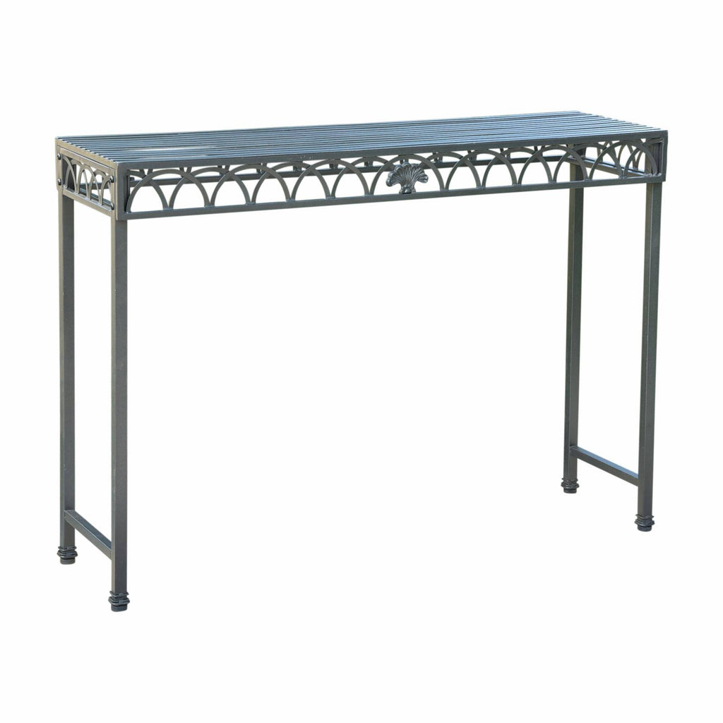 Iron Console Table Antique Black P85959