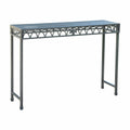 Iron Console Table Antique Black P85959