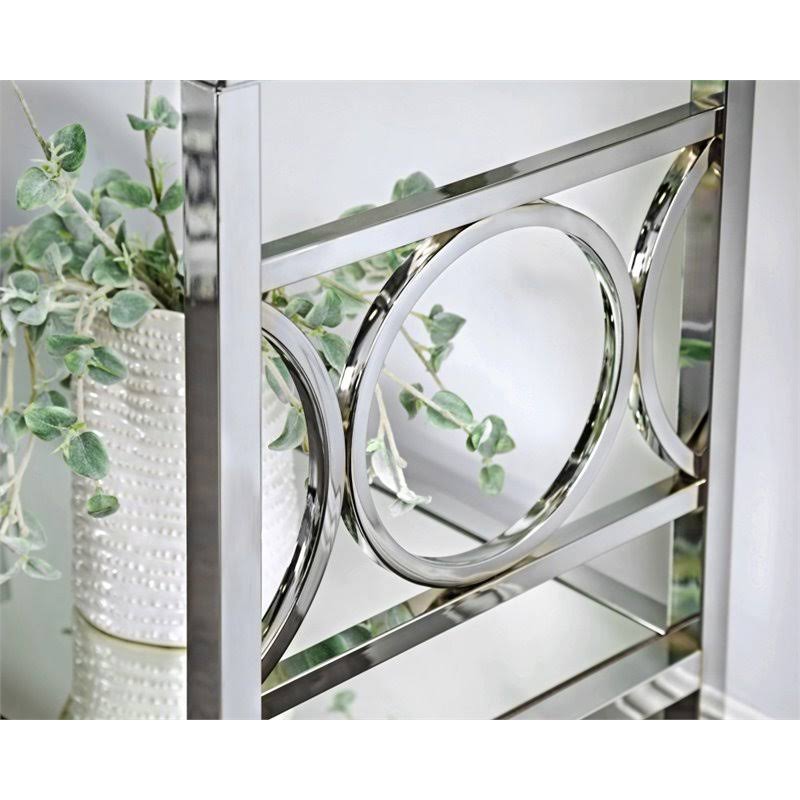 Contemporary Metal Console Table J51836