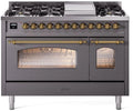 48 Dual Fuel Propane Gas Range U460
