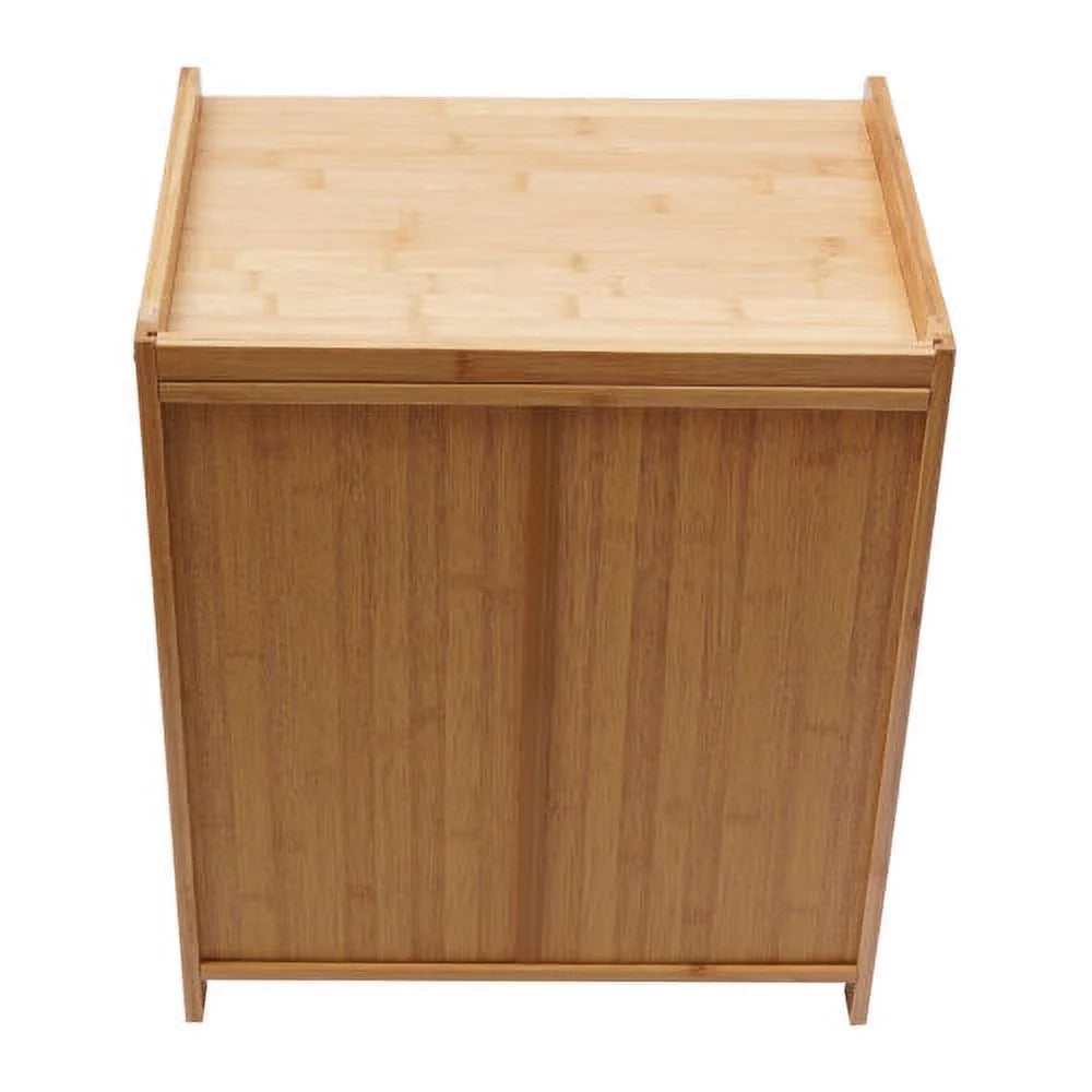 Bamboo Bedside Table with 3 Sliding Drawer P49101