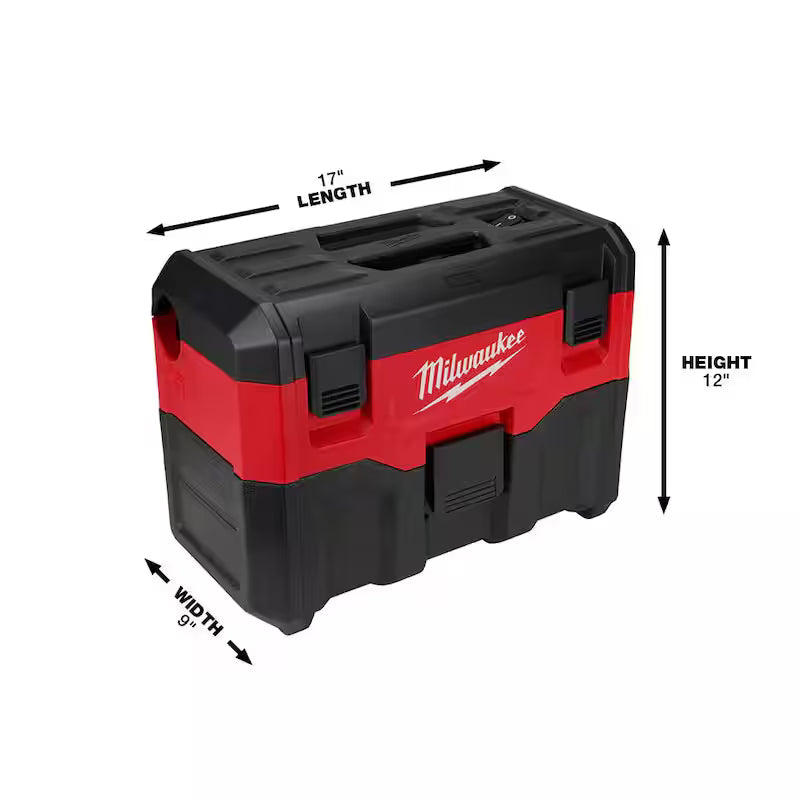18-Volt Cordless Wet/Dry Vacuum with 5.0 Ah Battery Packs J61377