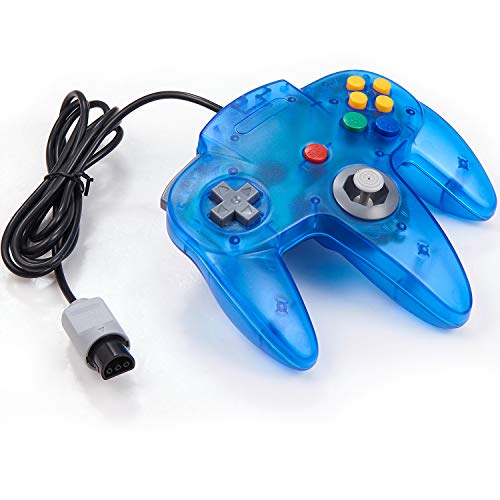 2-Pack Wired Classic Controller with 2 Extension Cords Clear Orange and Green W8680