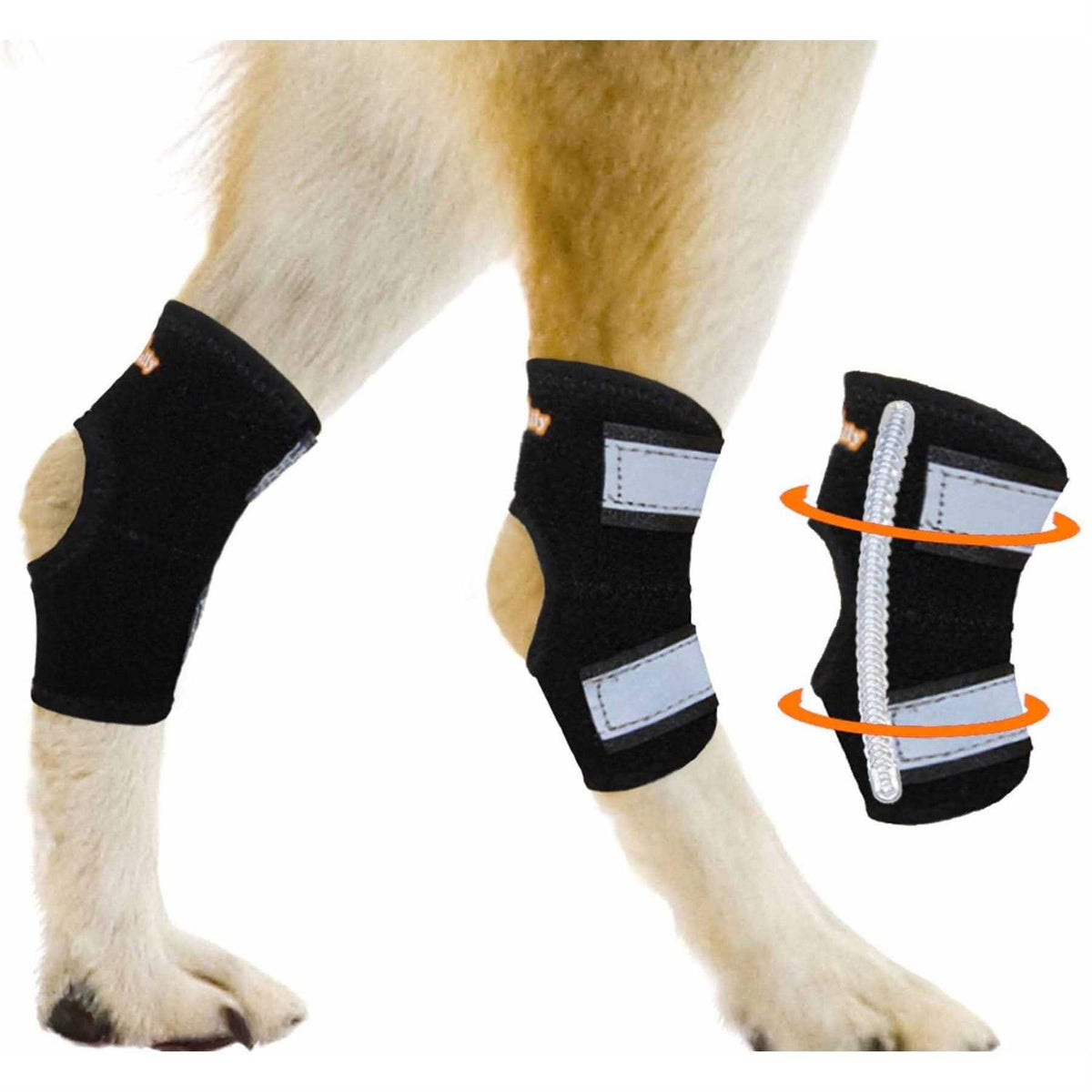 Dog Rear Leg Hock Metal Spring Strips G103800