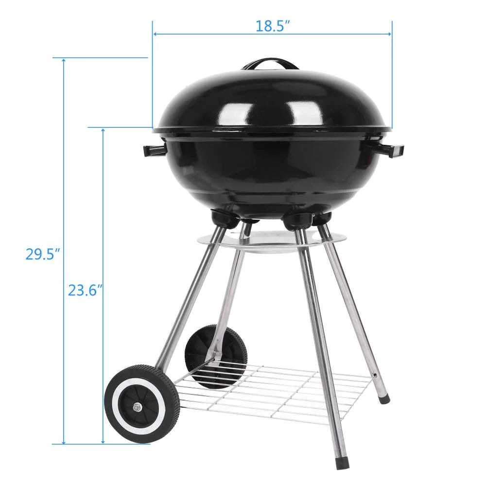 Round Charcoal Stove BBQ Grill B660