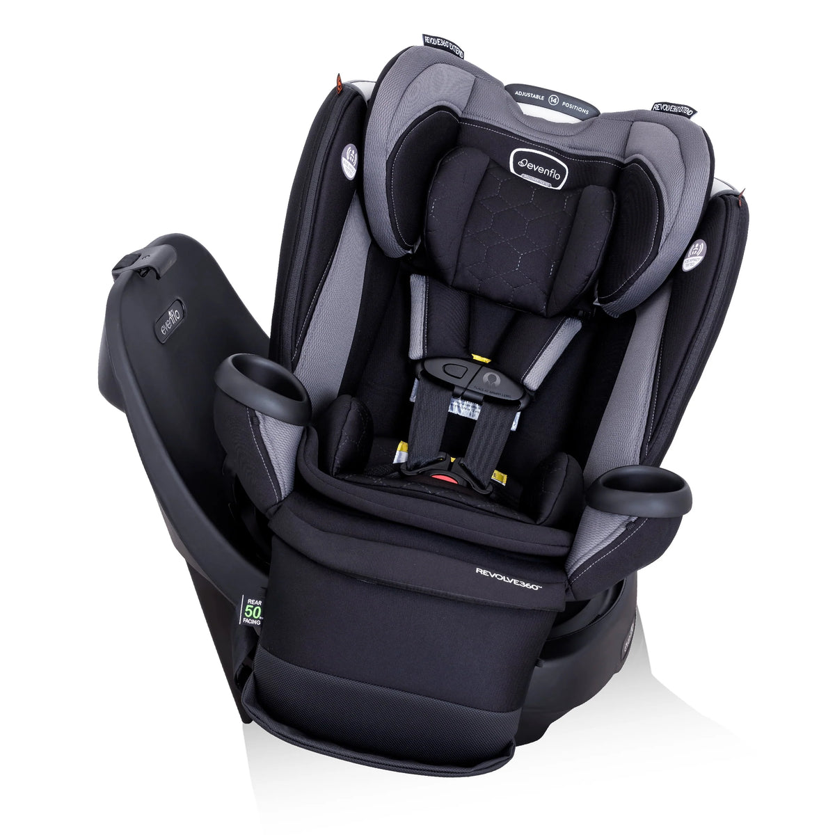 All-in-One Rotational Car Seat with Quick Clean Cover K9618