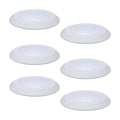 White 6 in. Integrated LED Recessed Ceiling Light Trim 3000K 6-Pack M18387