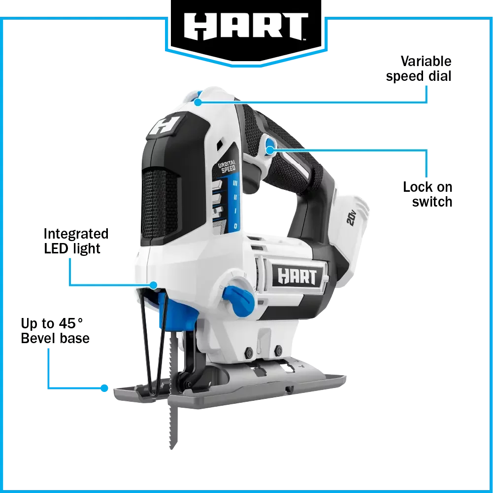 Cordless Orbital Jigsaw Kit L428599