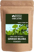 Organic Ginkgo Biloba Powder 300 Gram / 10.58 oz E7404
