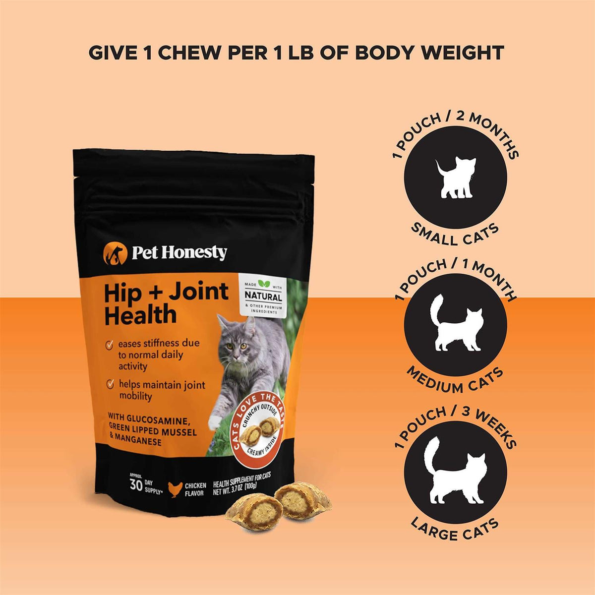 Cat Hip & Joint Health Chews T678