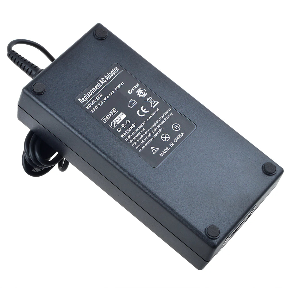 19V 6.3A 120W AC DC Adapter Power Supply Cord Cable C808
