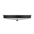 Matte Black LED Flush Mount Light E89324