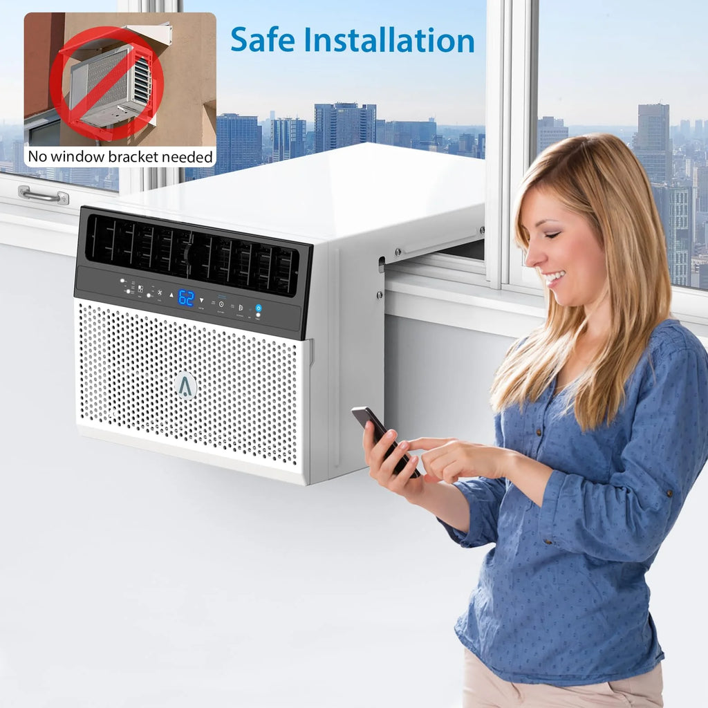 6000 BTU Window Air Conditioner with Remote Control C748915