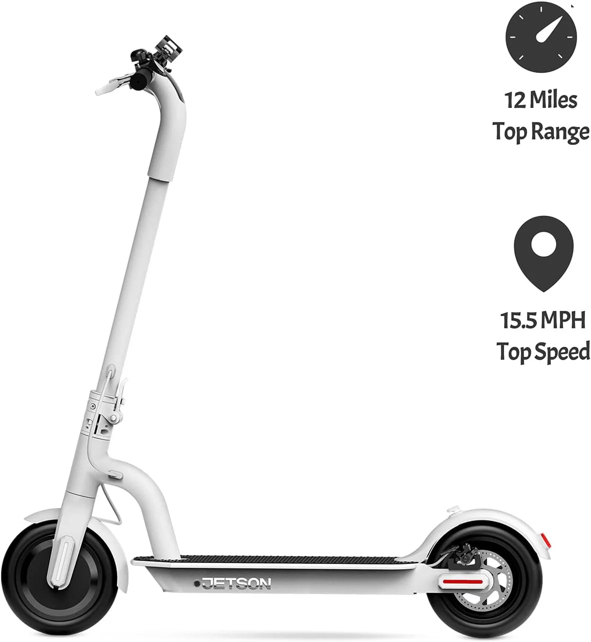 White Folding Electric Scooter B873572