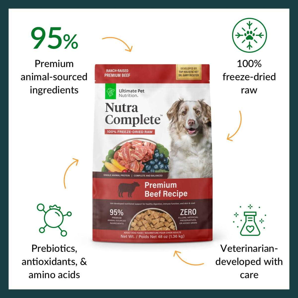 Freeze Dried Beef Dog Food V882