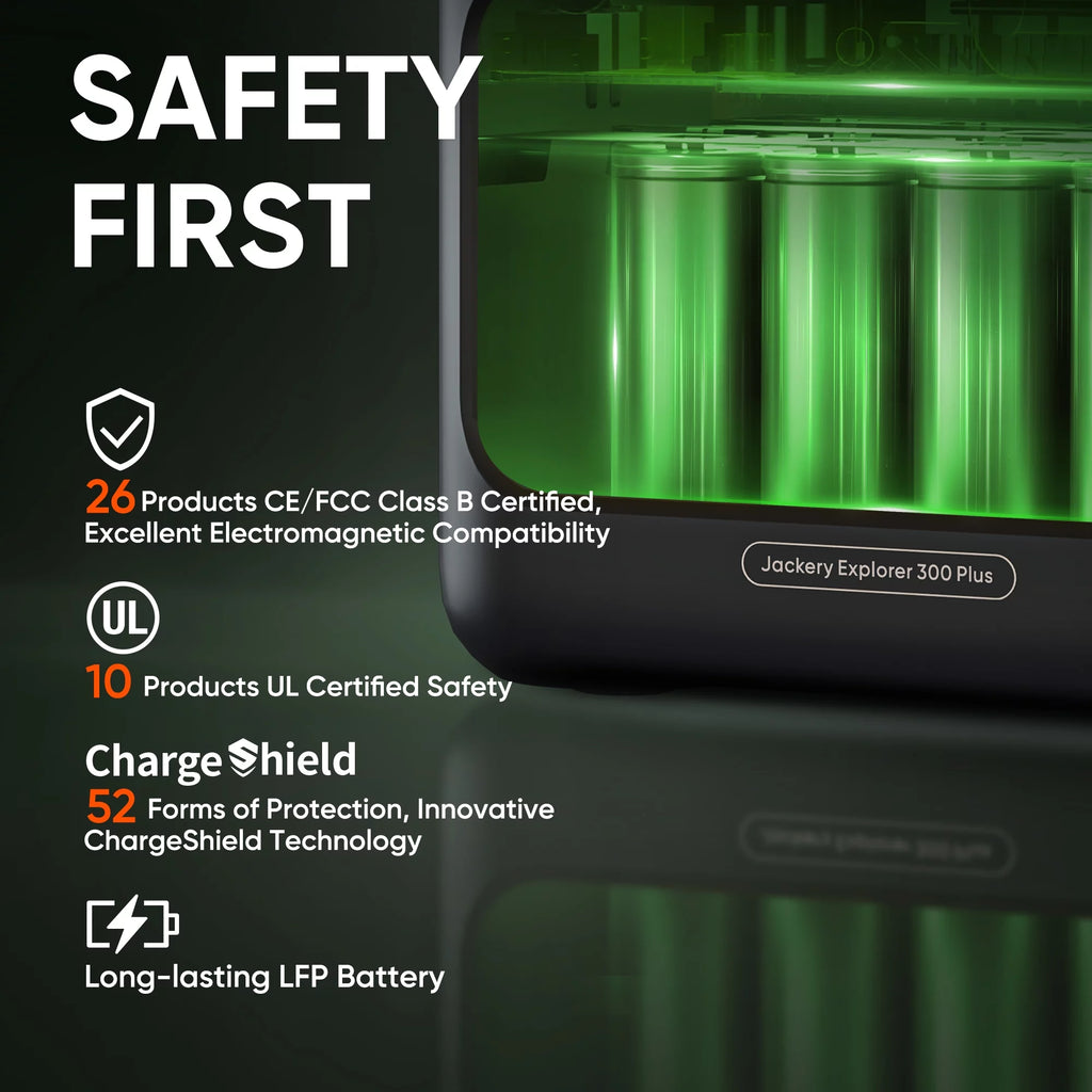 Portable Power Station 288Wh LiFePO4 Battery A1669