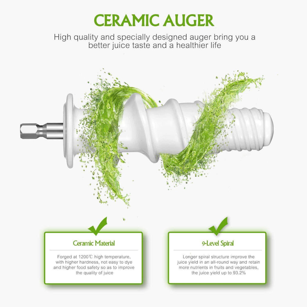 Slow Cold Press Juicer with Ceramic Auger E9274