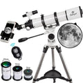 70mm Aperture 400mm Astronomical Refracting Telescope with Carry Bag D58152