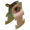 6-3/8 in. Gold Galvanized Strut Pipe Clamp D122