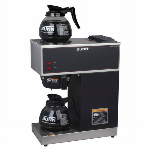 12-Cup Commercial Coffee Brewer with 2 Warmers W9756