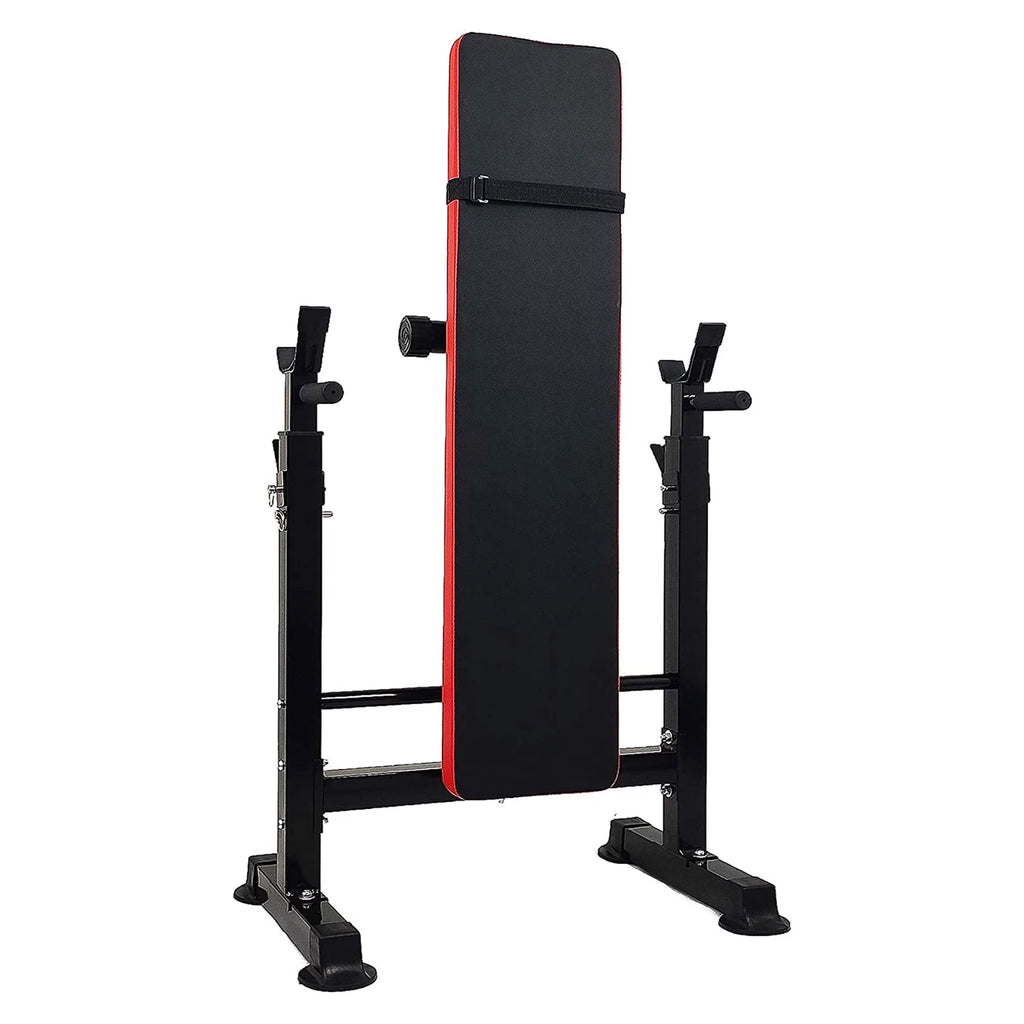 Adjustable Olympic Workout Bench with Squat Rack T15341