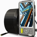 50FT Dual-Lens Industrial Endoscope 5'' IPS Screen Waterproof with Light R952968