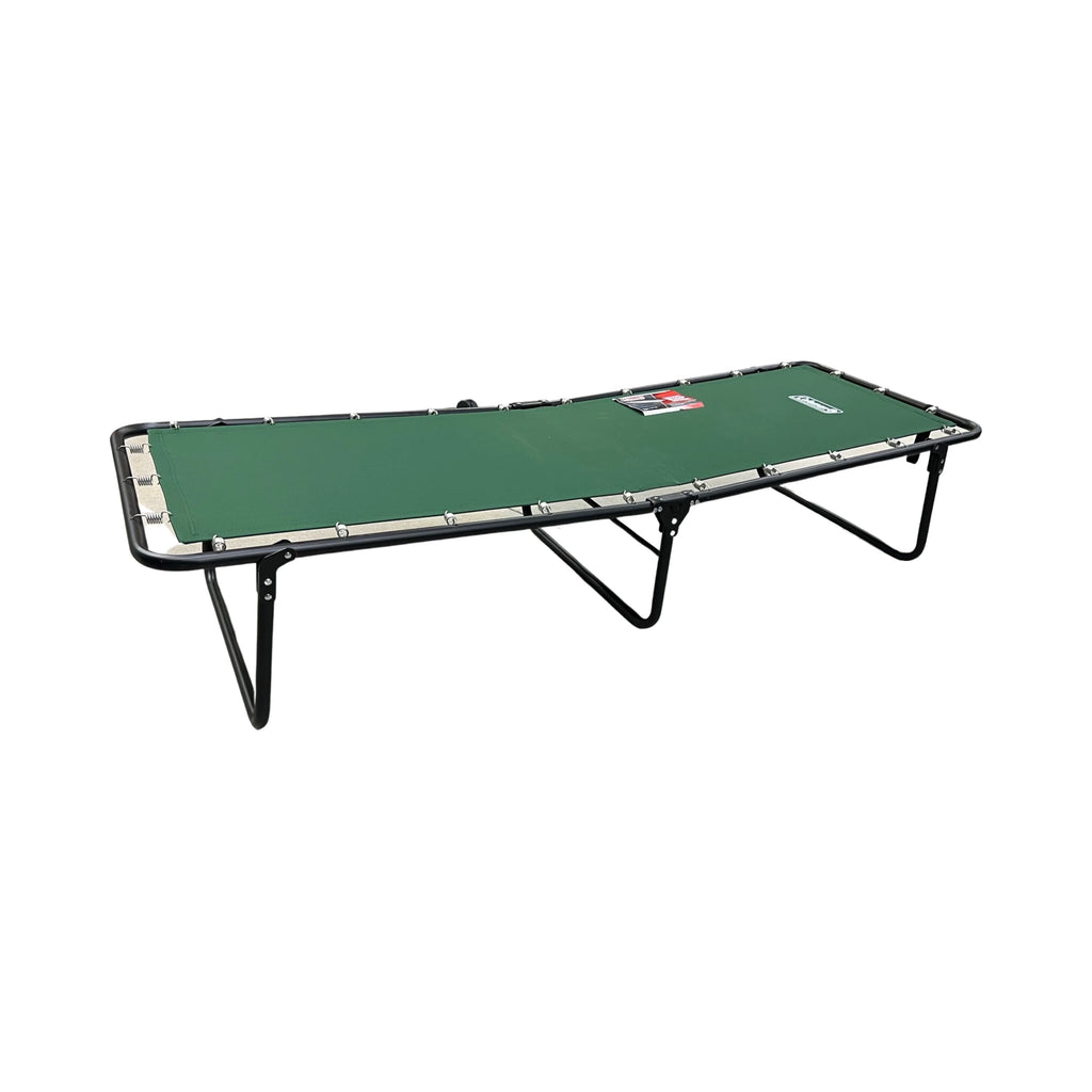 Camping Cot with Foam Sleeping Pad, 26 x 13 x 75 in, Green V1488
