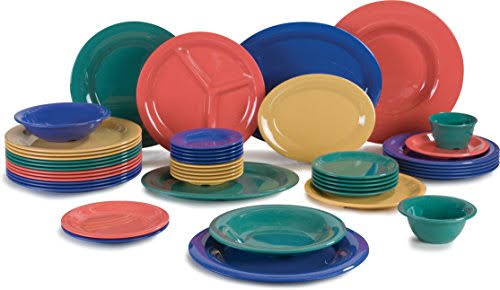 6.5 Wide Rim Melamine Pie Plates R176