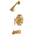 Single Handle Tub & Shower Faucet Polished Brass P658462