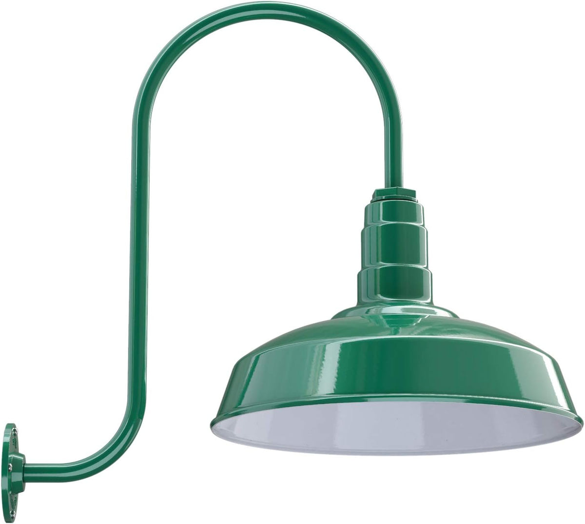 16 Dome Gooseneck Outdoor Wall Mounted Barn Light X26991